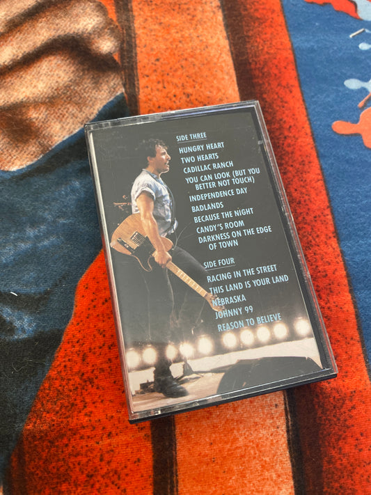 Bruce Springsteen And The E Street Band Live 1975-85 Cassette Tape