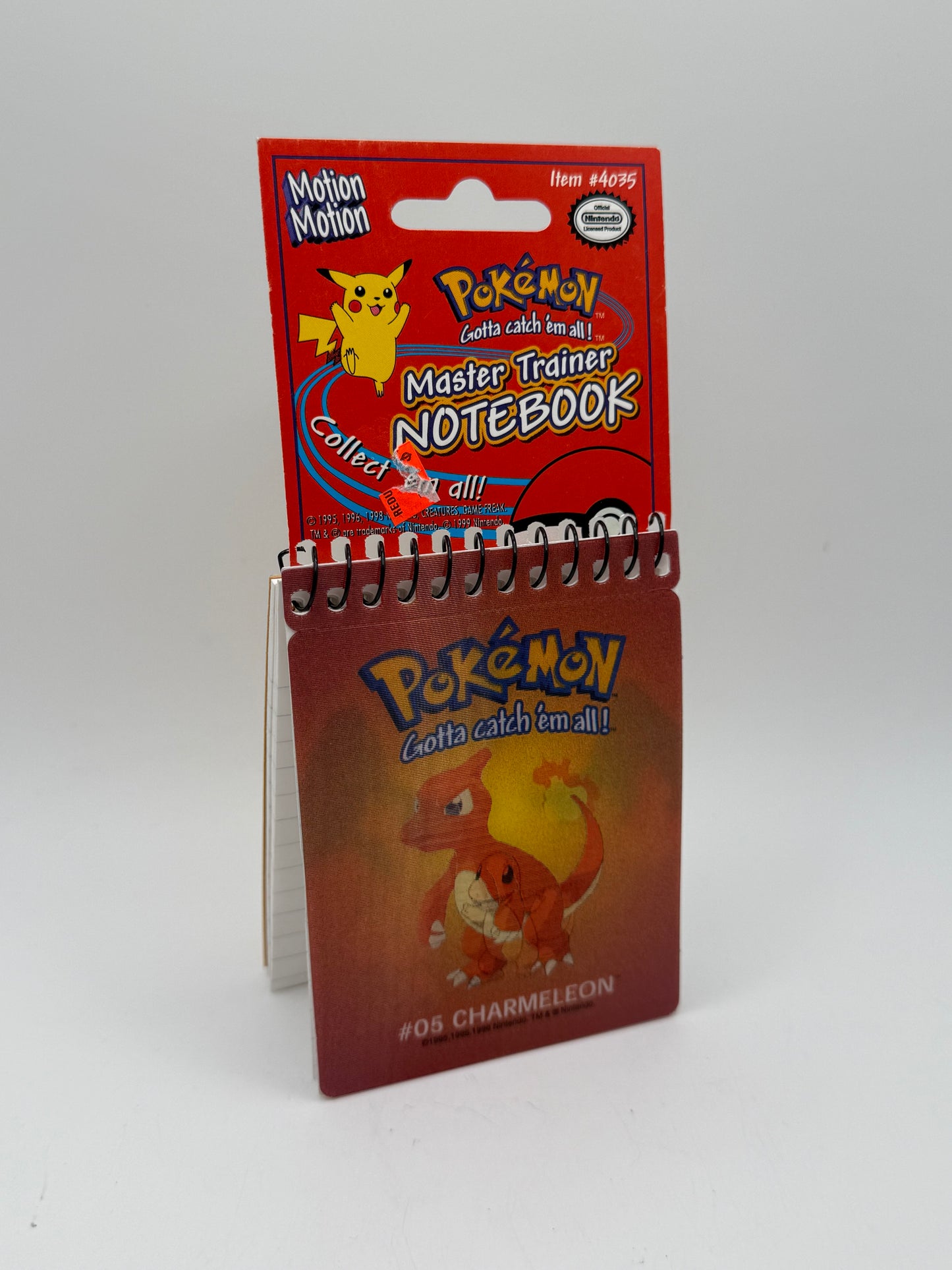 Vintage Pokemon Charizard notebook
