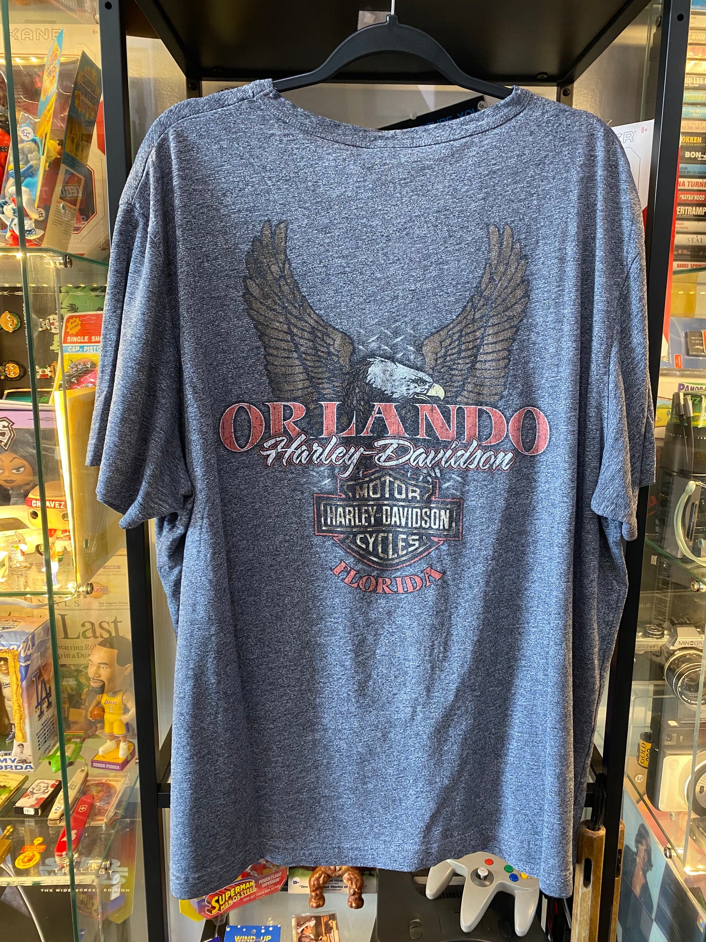 Harley Davidson Orlando T-Shirt Grey Sz 2XL