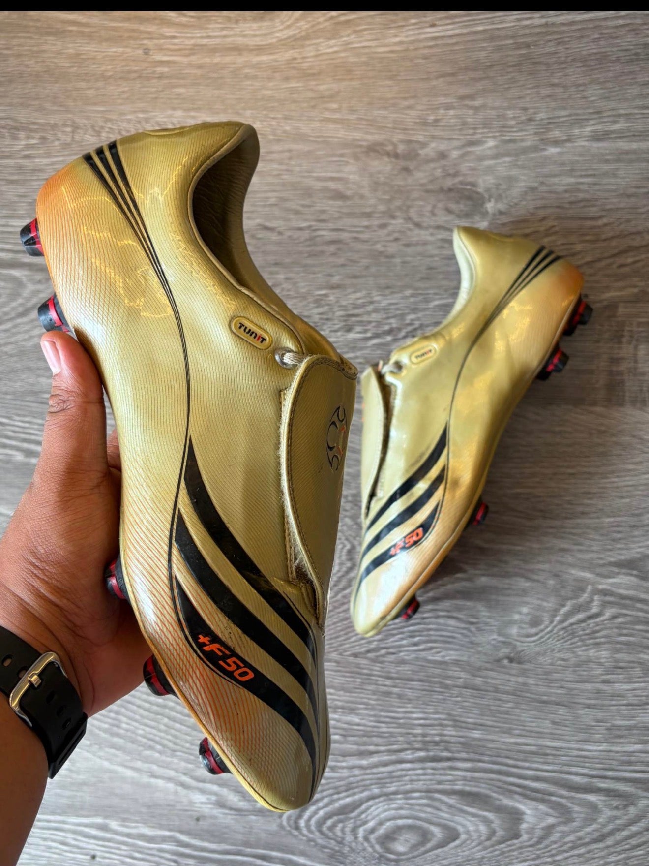 F-50 soccer shoes sz. 12