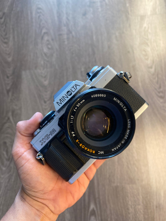Vintage Minolta XG-M Film Camera
