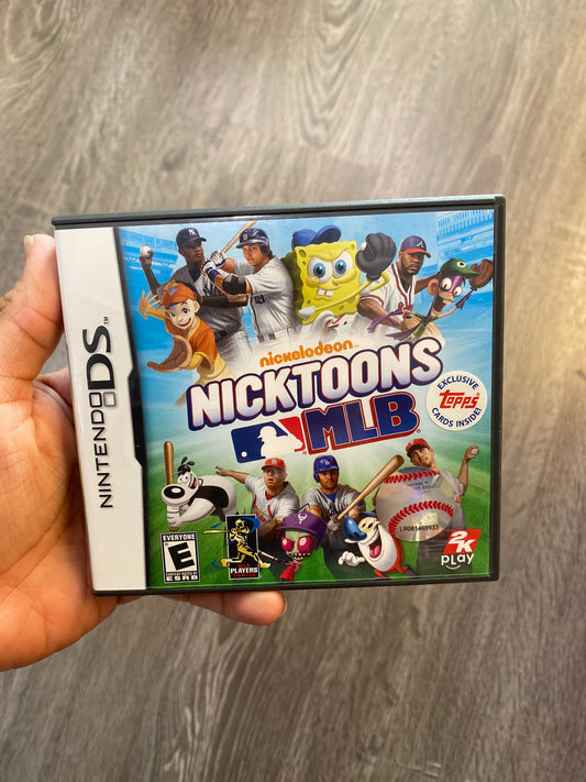Nintendo DS Nick Toons MLB Video Game