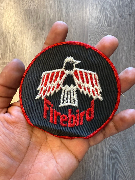 Vintage fire bird patch