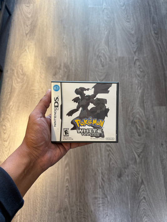 Nintendo DS pokemon white version CIB