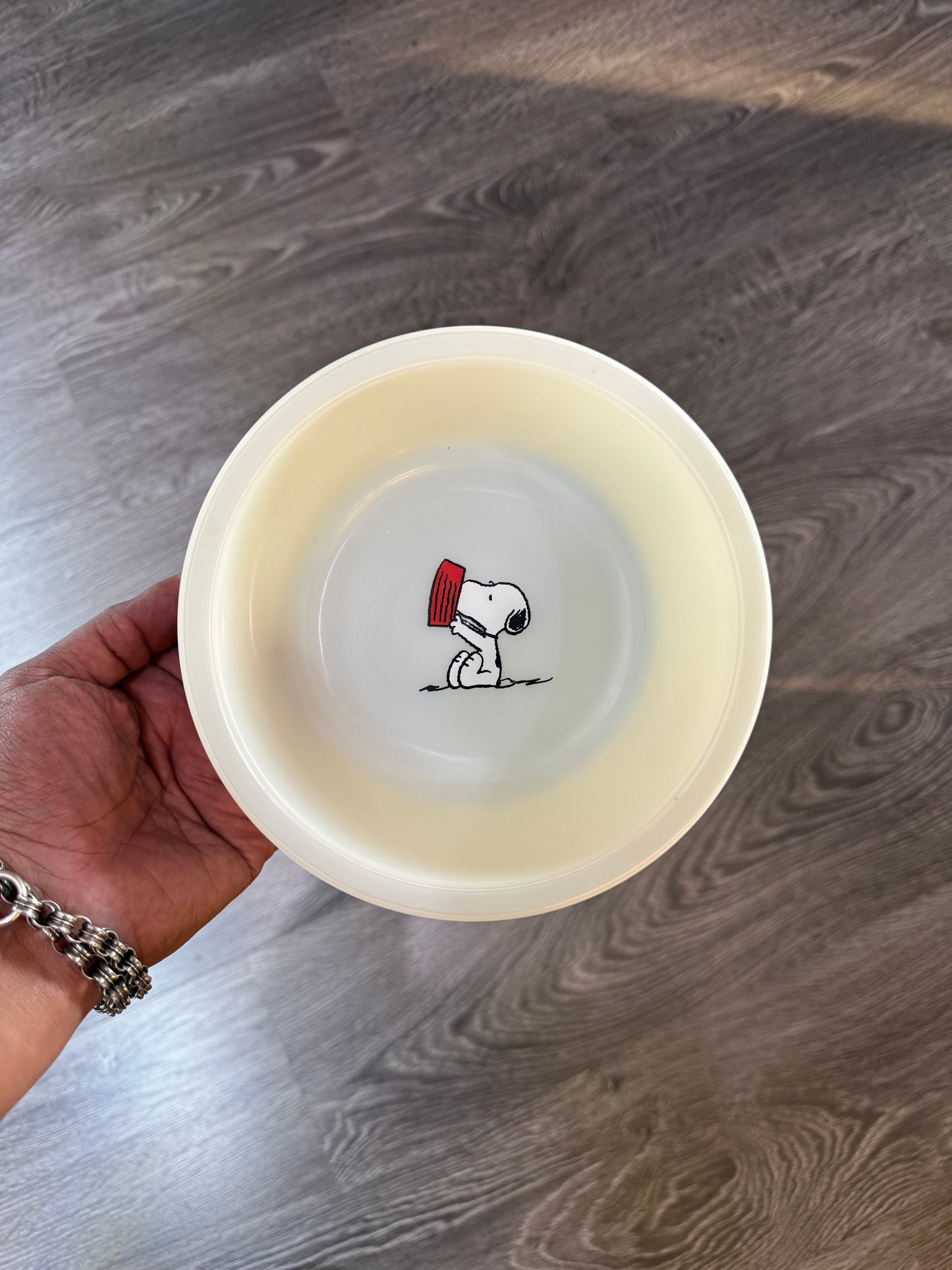 Vintage Snoopy peanuts dog bowl