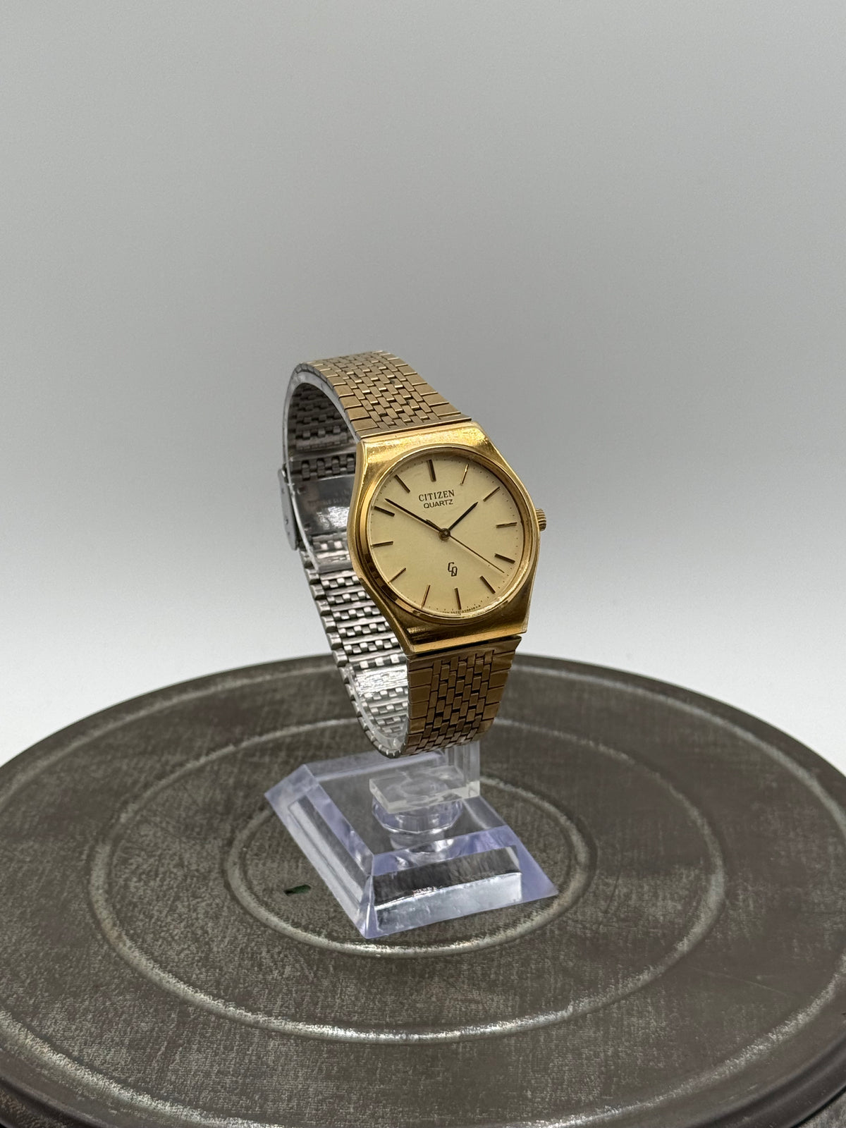 Citizen gold tone watch