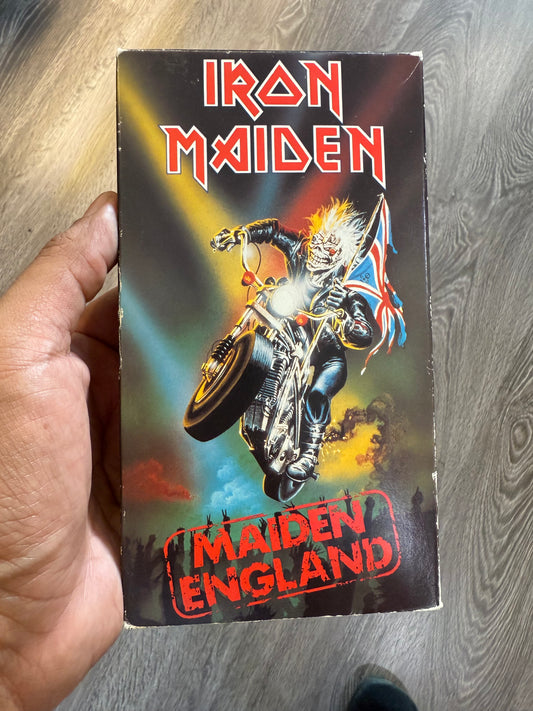 Vintage VHS Iron Maiden “Maiden England”