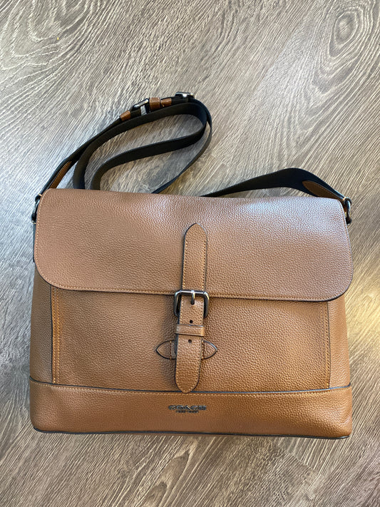 Cosch Brown Messenger Shoulder Bag