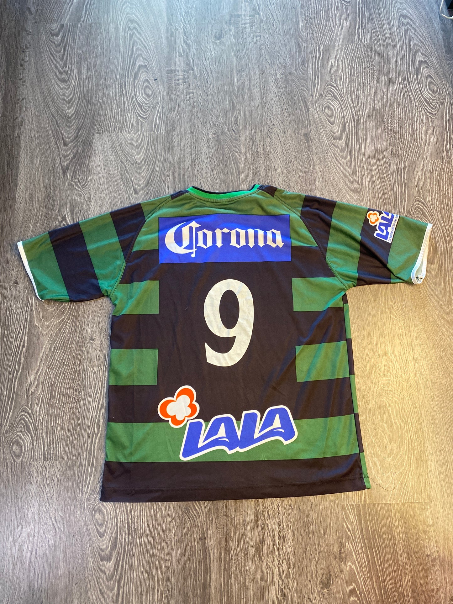 Vintage Y2K Santos Laguna Soccer Jersey Sz XL