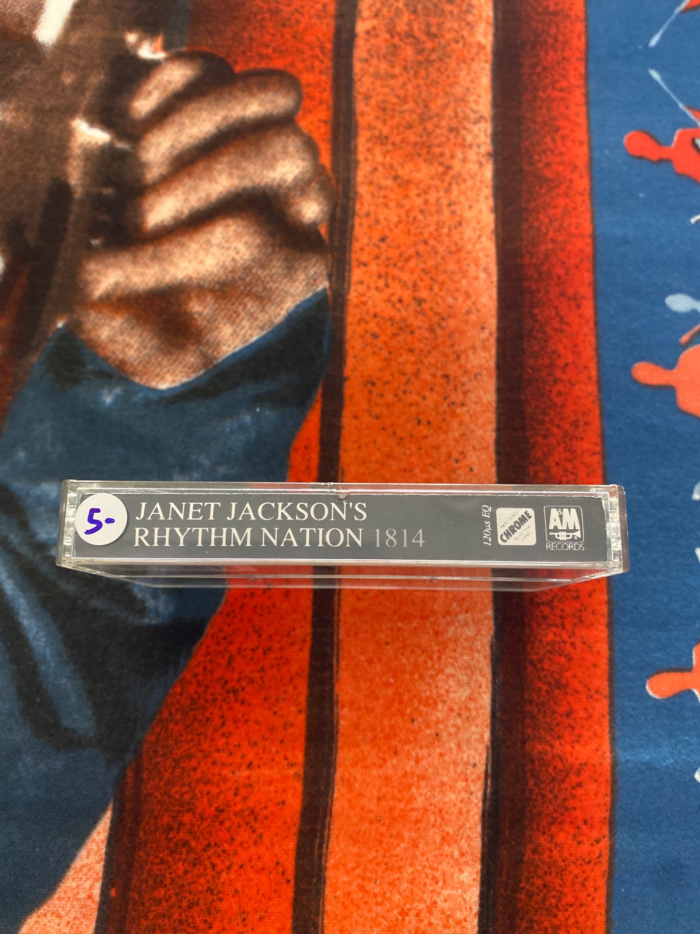 Janet Jackson Rhythm Nation Cassette Tape
