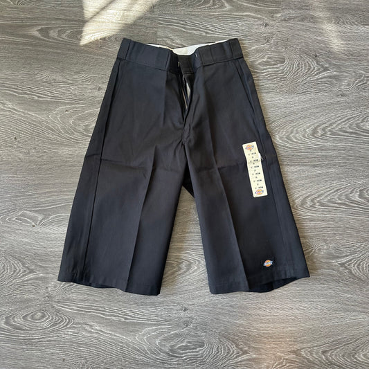 Dickies Black Work Shorts 15” Inseam Loose Fit