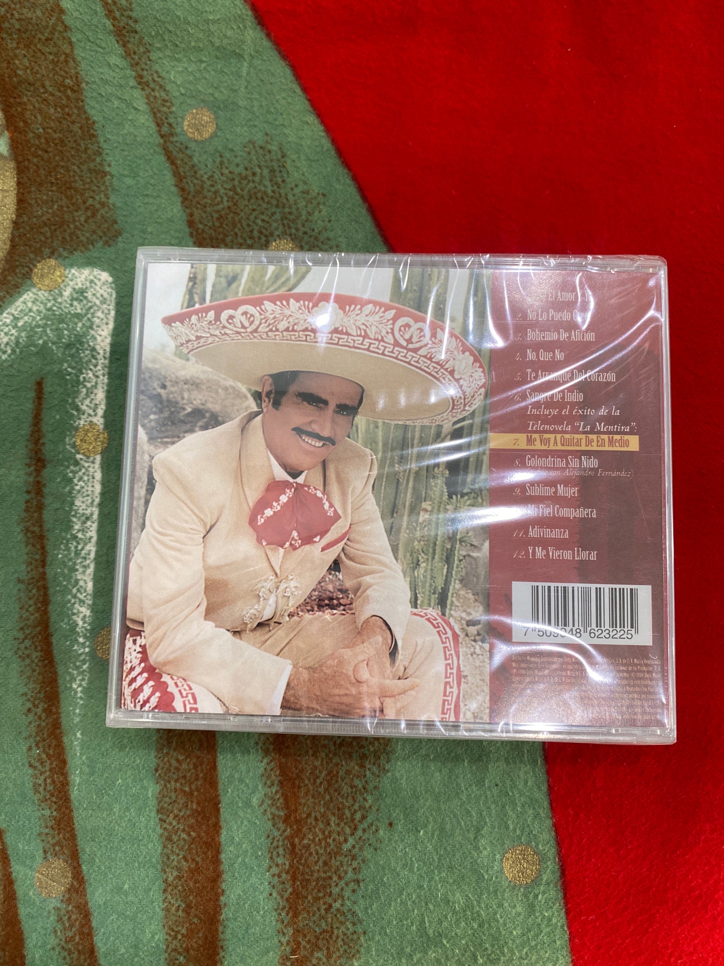 Vicente Fernandez Entre El Amor Y Yo CD