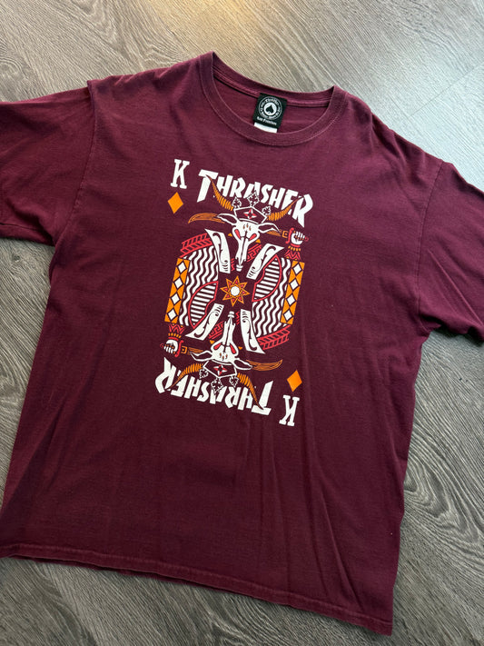 Vintage thrasher magazine King shirt sz. L