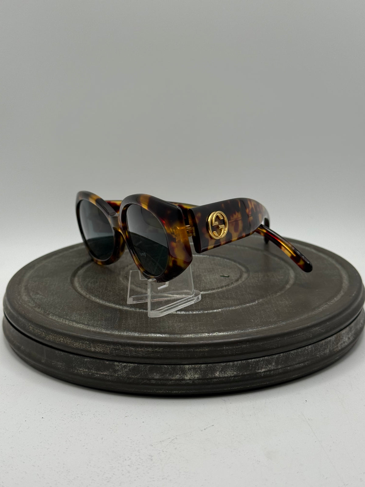 Gucci Tortoise Shell “Audrey Hepburn” sunglasses