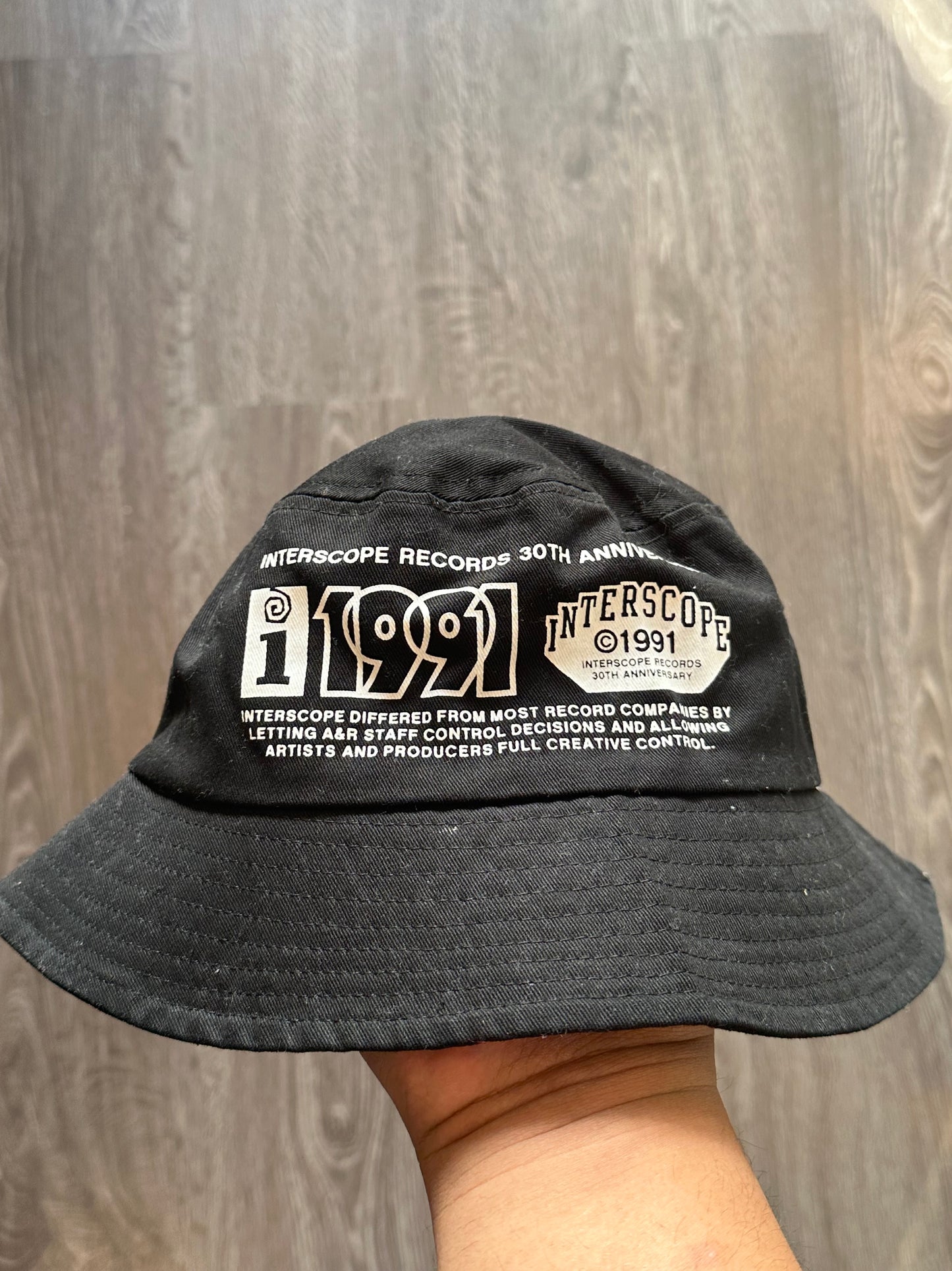 Kappa Red Logo / Interscope 1991 Anniversary Reversible Bucket Hat