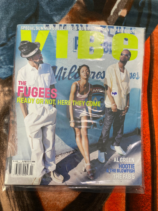 Vibe Magazine The Fugees 1996