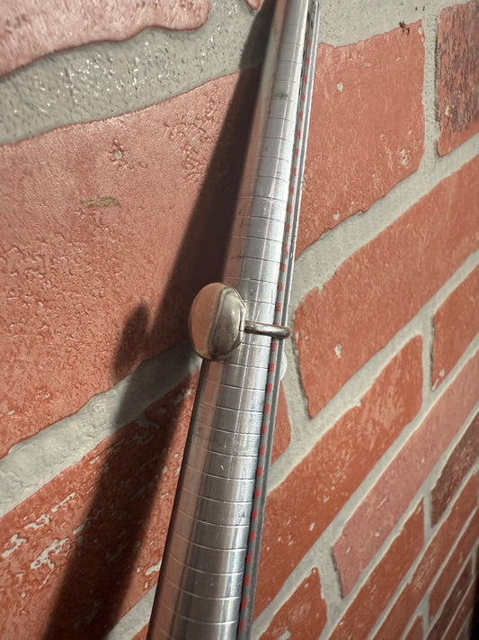 .925 Sterling silver secret compartment snow ring 7.5”