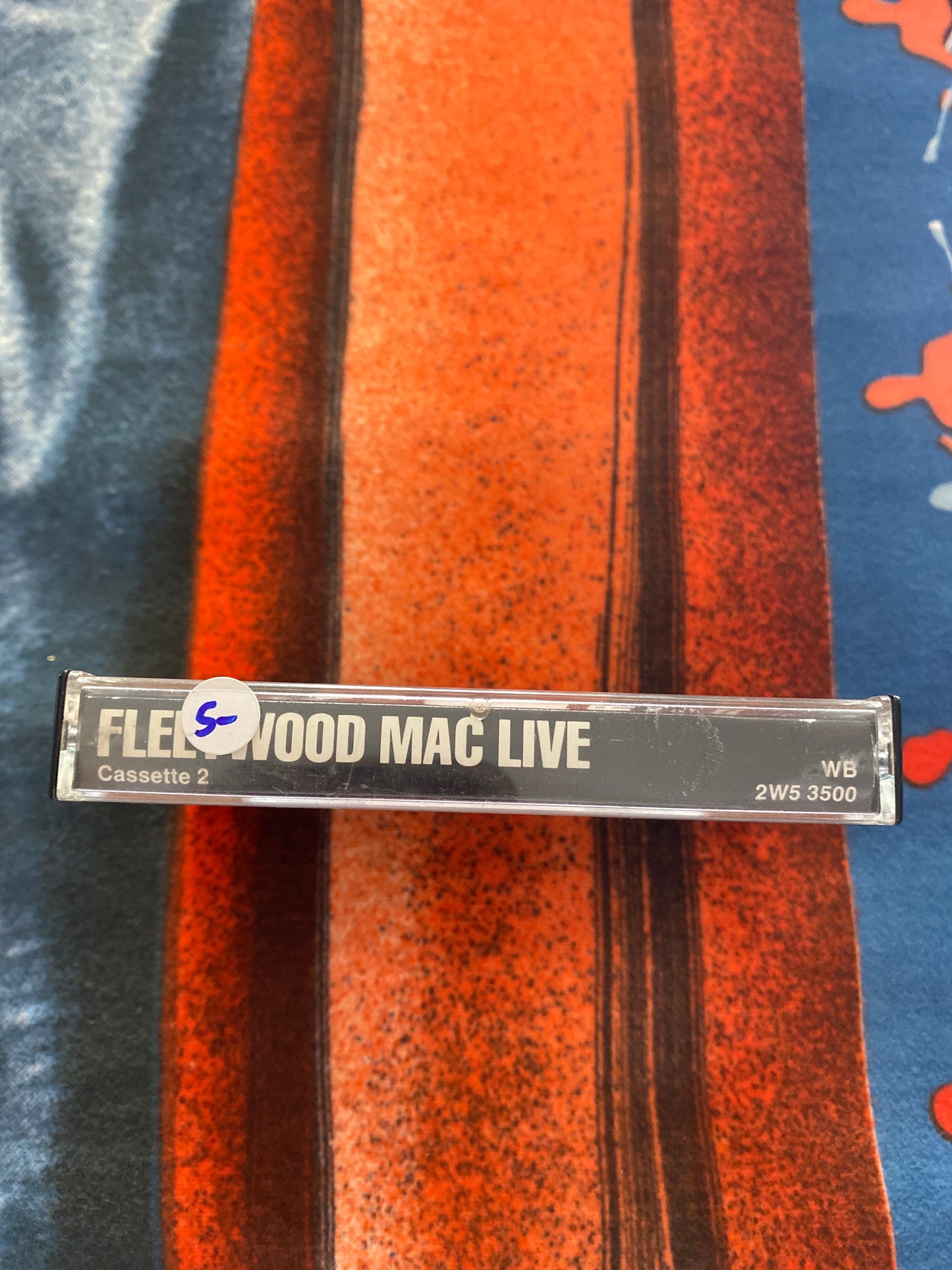 Fleetwood Mac Live Cassette Tape