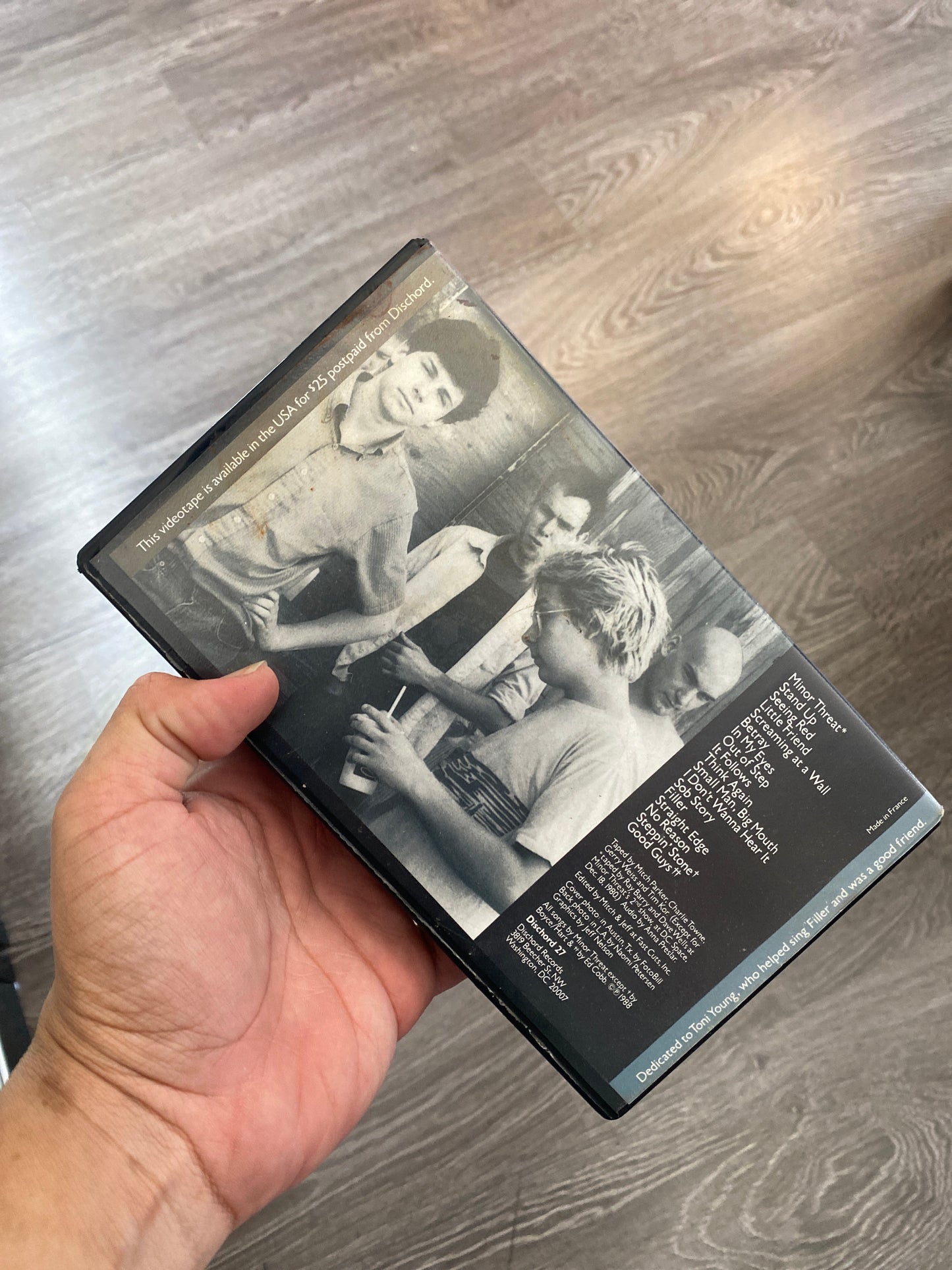 Minor Threat Live VHS Movie