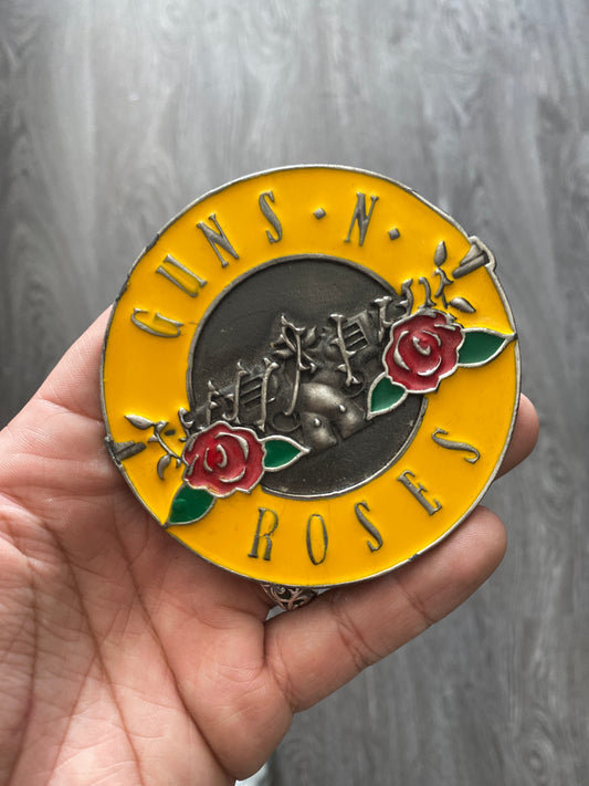 Guns N Roses Belt Buckle 2005 Bravado Licensed