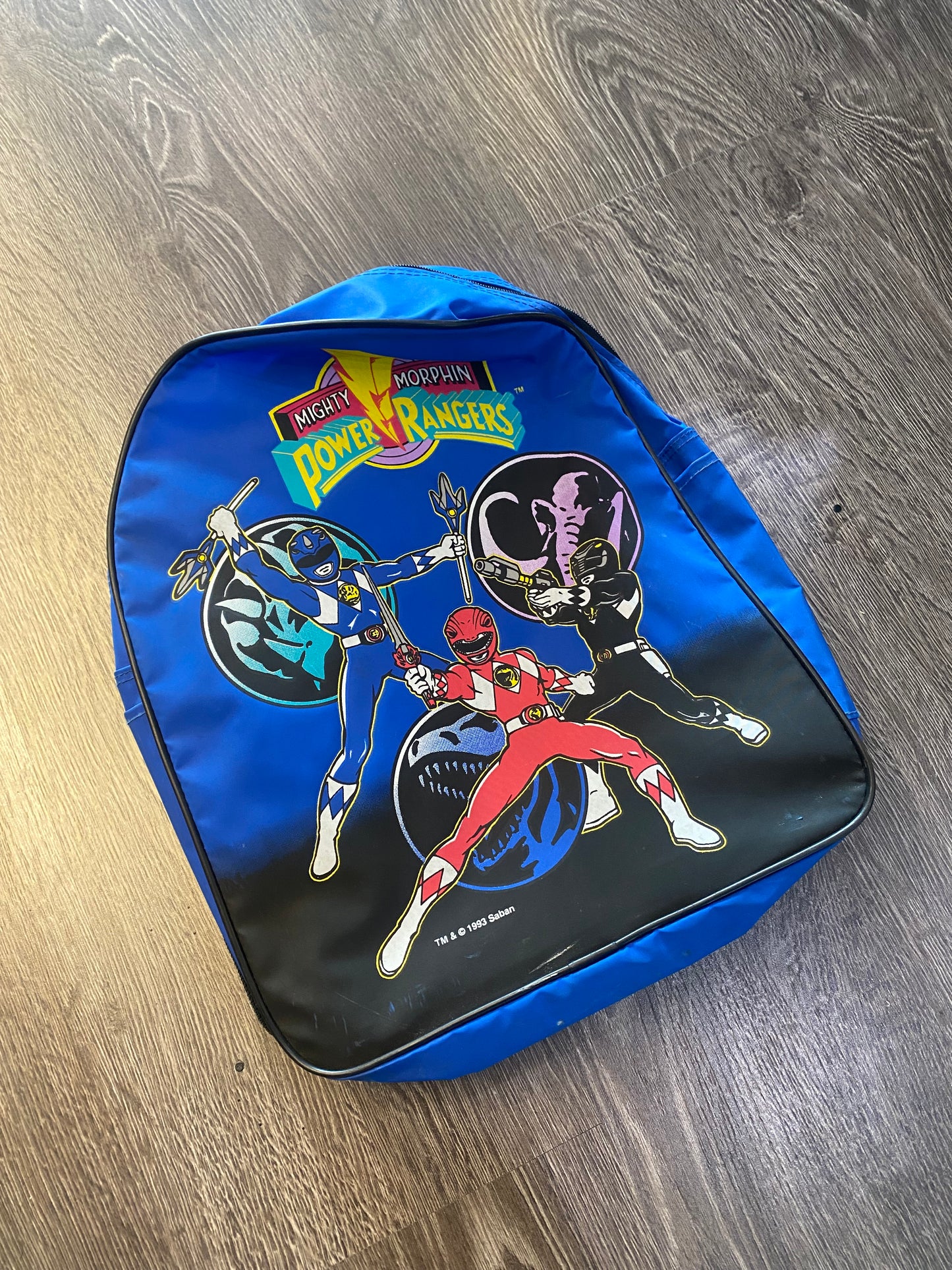 Vintage Mighty Morphin Power Rangers Backpack