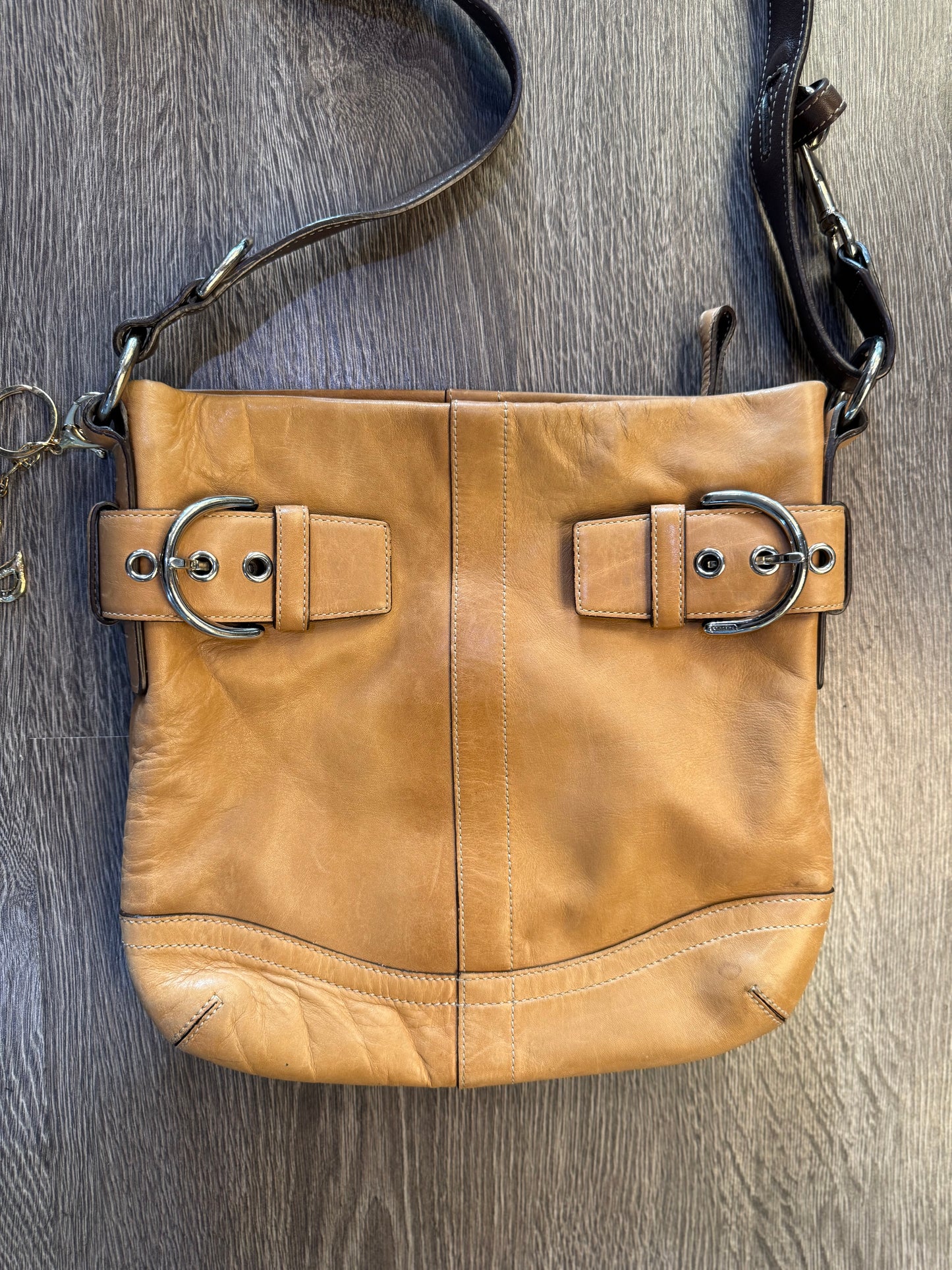 Vintage Y2K Coach leather shoulder bag