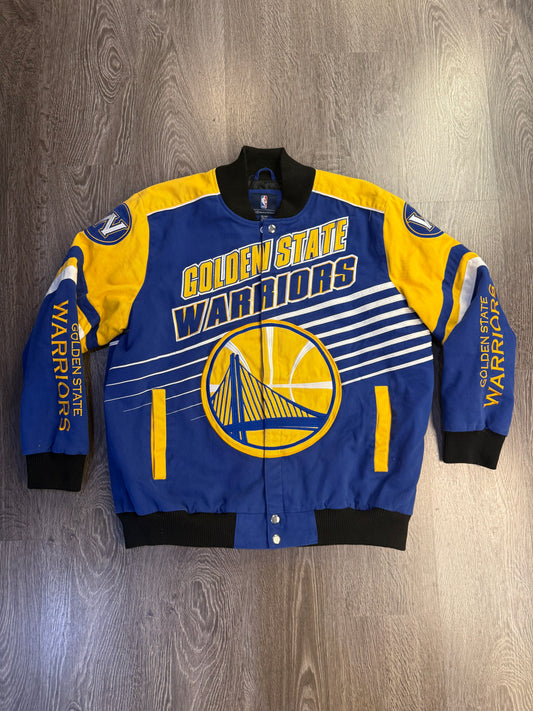 Golden State warriors jacket sz. 2XL
