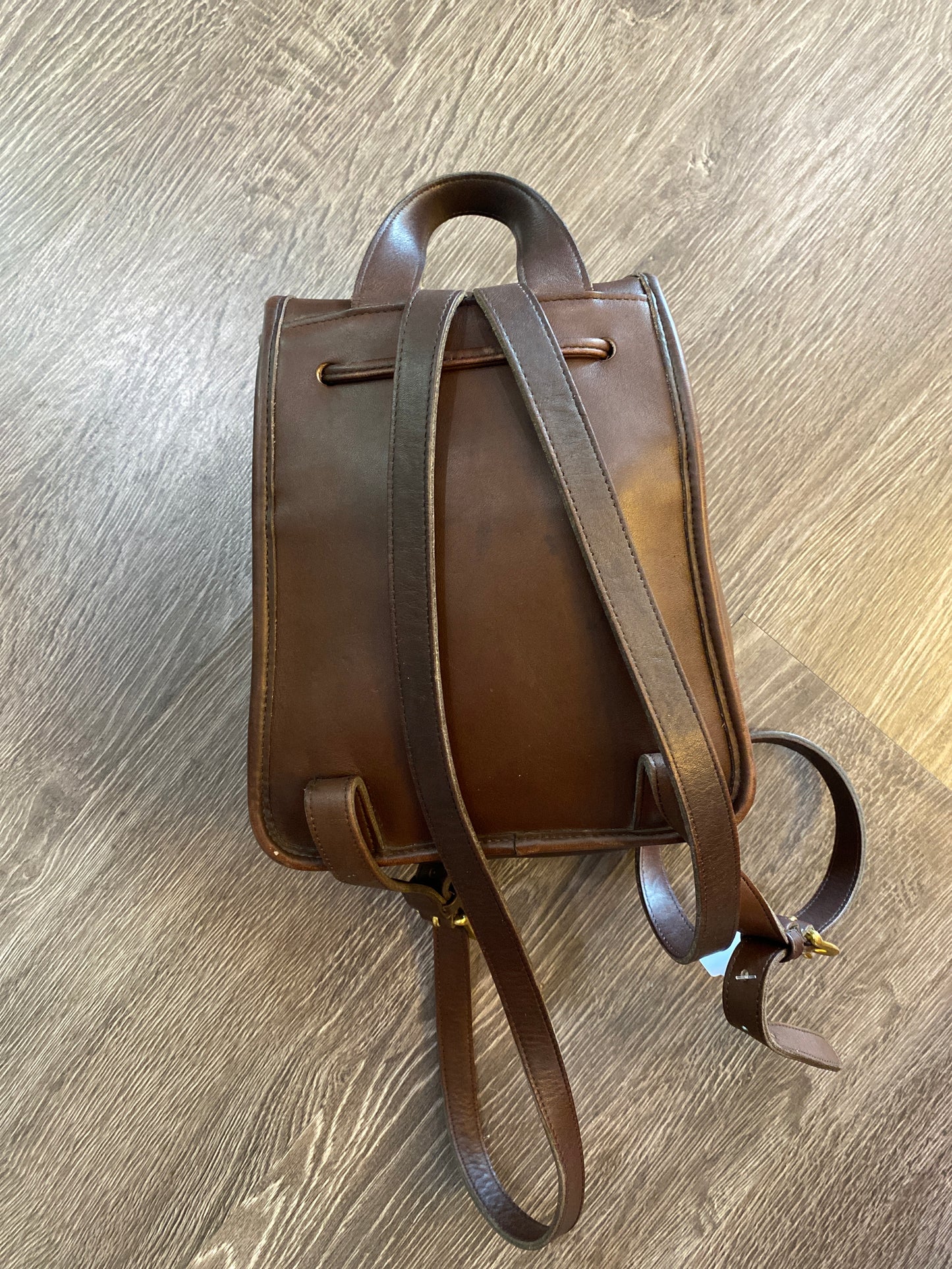 Vintage Coach Mini Brown Backpack Clean and Conditioned