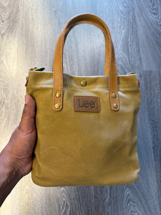 Lee canvas bag cross body tote