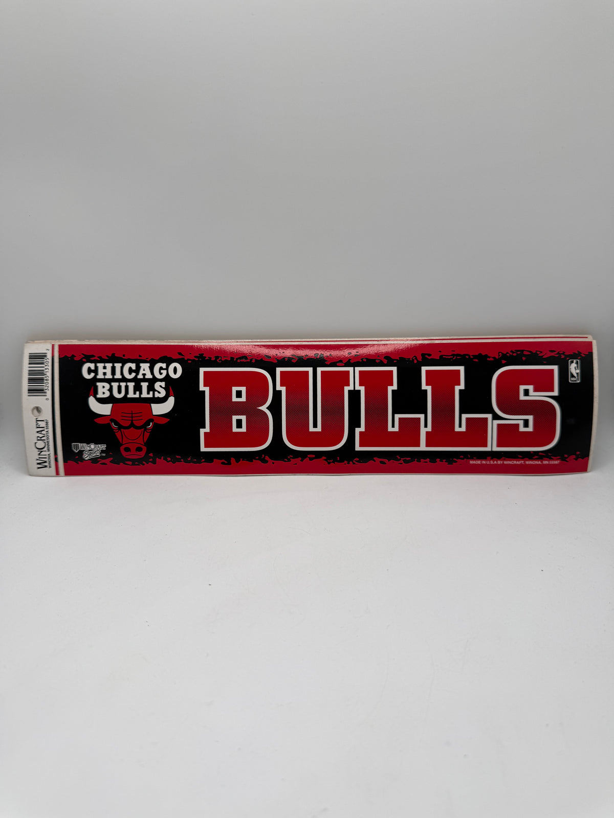 Vintage Chicago Bulls Wincraft NBA Bumper Sticker