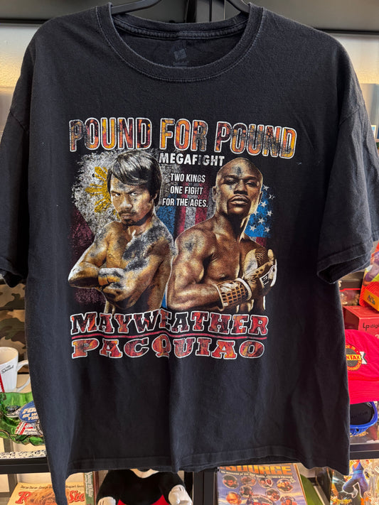 Floyd mayweather manny Pacquiao Boxing T-shirt XL