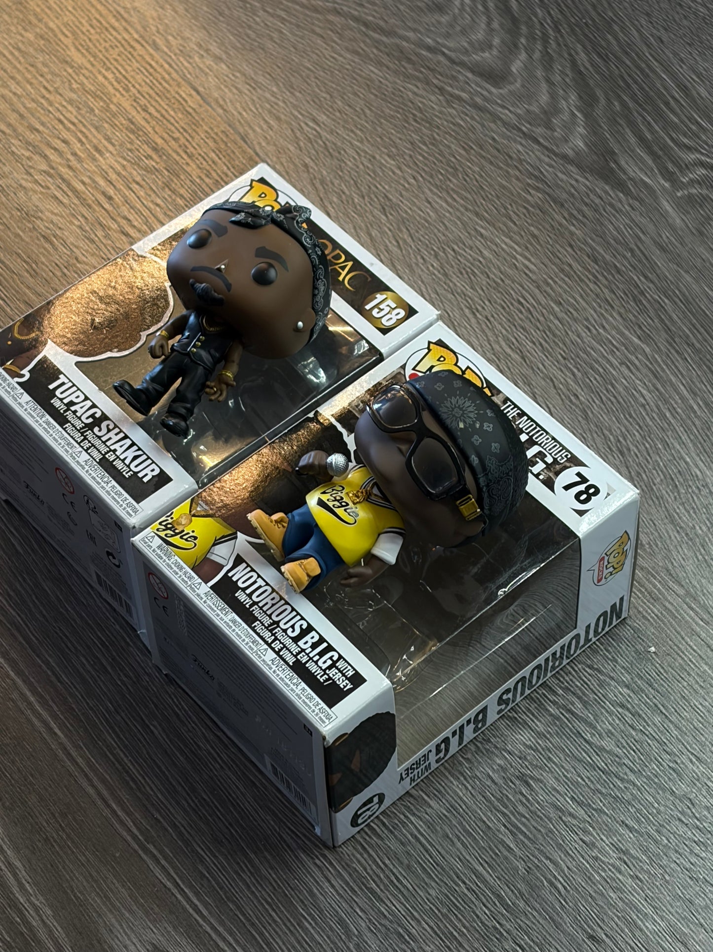 Tupac and Biggie Funko Pop Bundle