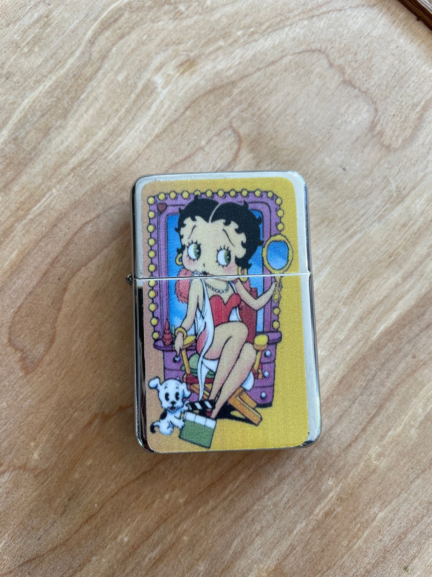 Zippo style lighter Betty Boop