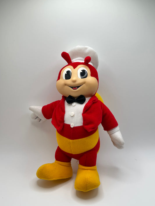 Jollibee Chef Plush Doll – Red & Yellow Mascot Stuffed Toy