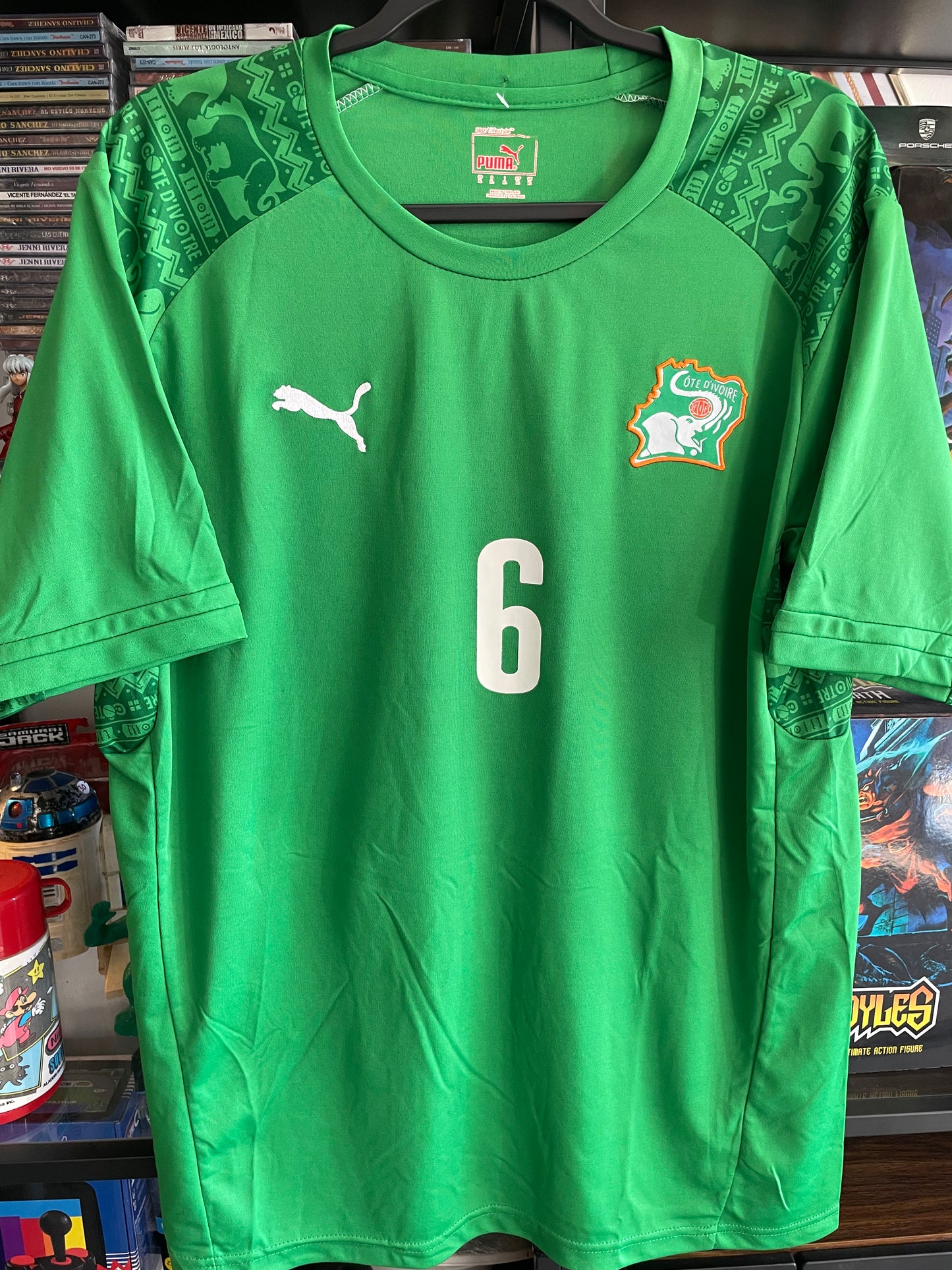 Ivory Coast doumbia Soccer jersey large