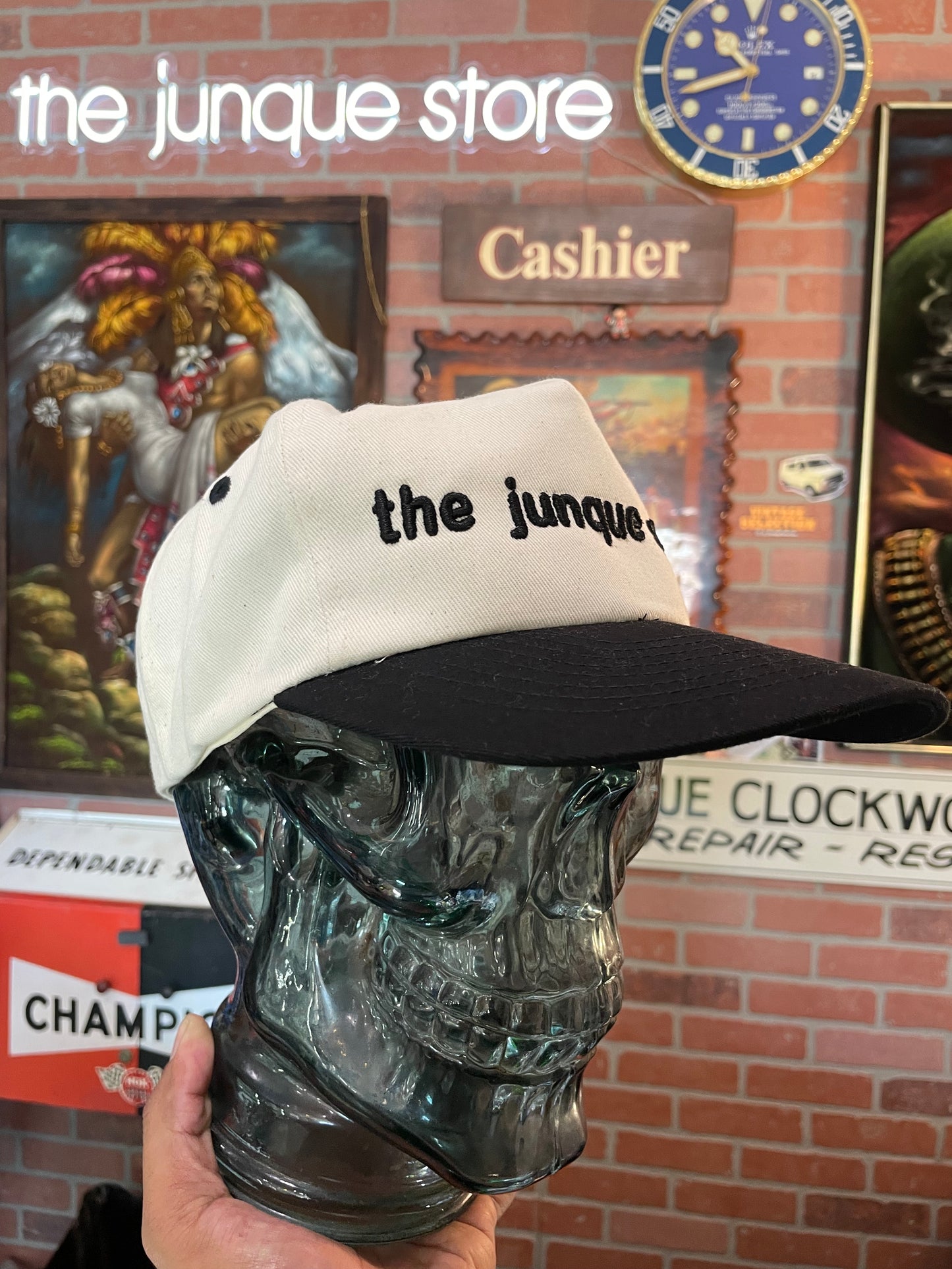 “the junque store” hat