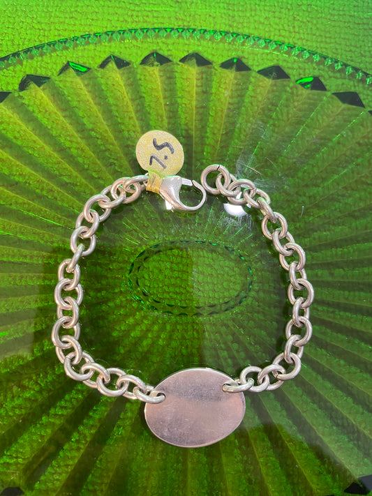 .925 sterling silver bracelet with tag