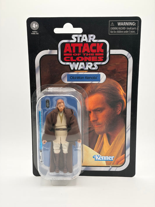 Star Wars Attack of the Clones Obi-Won Kenobi Kenner Figure